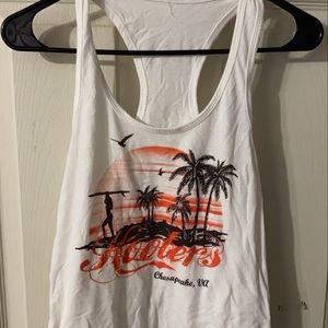 Small hooters tank top